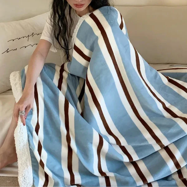 Stripe Sofa Throw