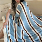 Stripe Sofa Throw