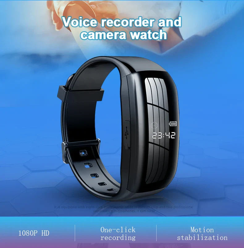 Silent Sight Mini Wireless HD Camera Watch