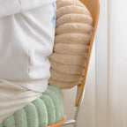 Fluffy Pastel Pumpkin Cushion