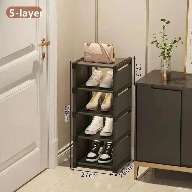 Saving Shoe Rack - Stackable shoe rack for corners and small spaces