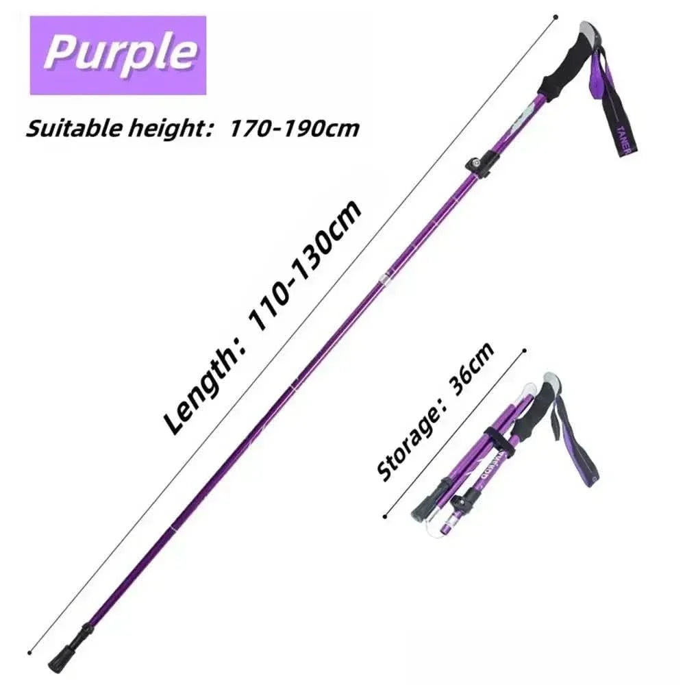 Adjustable Trekking Poles for Stability & Comfort