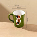 Hanging in There Cat Ceramic Mug