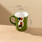 Hanging in There Cat Ceramic Mug