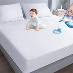 Premium Extra-Large Waterproof Mattress Protector with Ultra-Smooth Finish