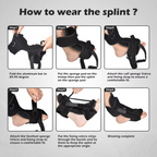 Adjustable Plantar Fasciitis and Achilles Tendonitis Night Splint