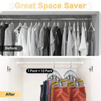 FlexiClip Leggings Organizer | 10 Clips for maximum storage space | Space-saving & Durable