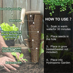 HydroLeaf Hydroponics Starter Set 120 pieces | With baskets, sponges & covers | For indoor gardening & cultivation