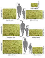 Fluffy Ultra Soft Non-Slip Rug with Memory Foam Cushion