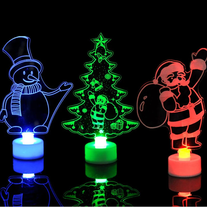 SnowGlow - Colorful LED Snowman Lights for Festive Celebrations