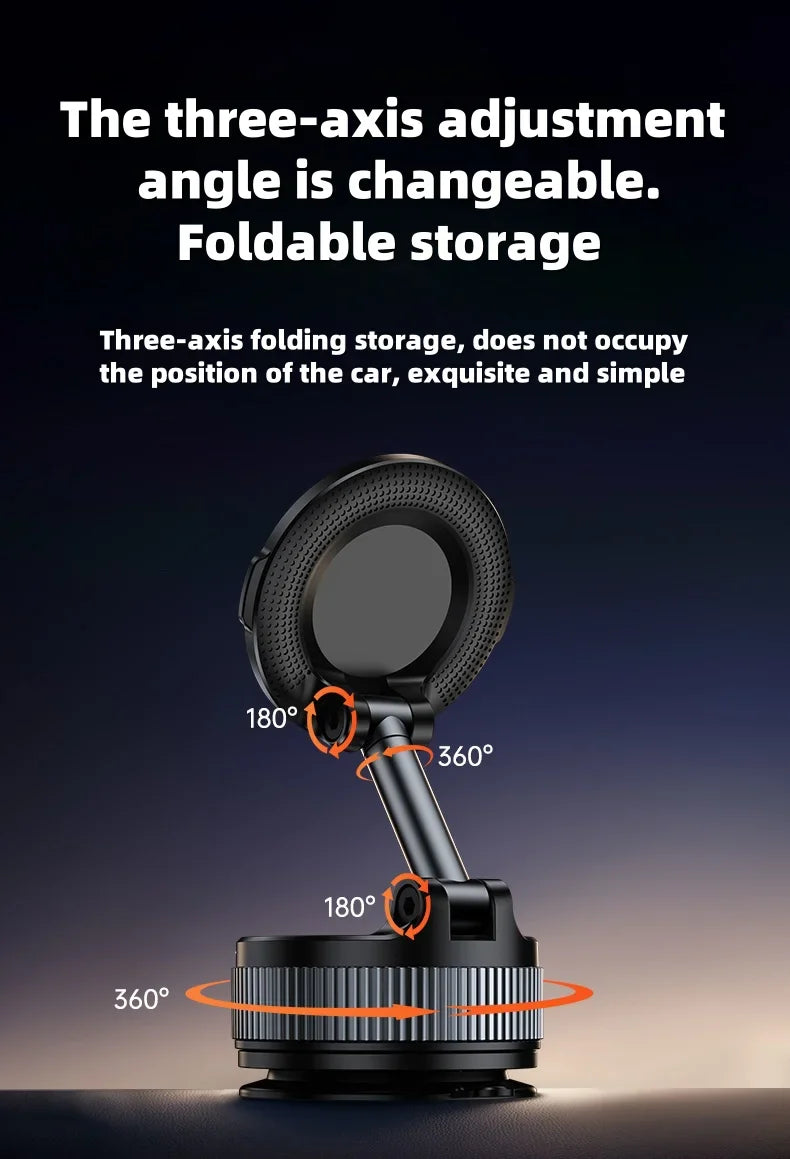 360° Rotatable Vacuum Magnetic Phone Holder