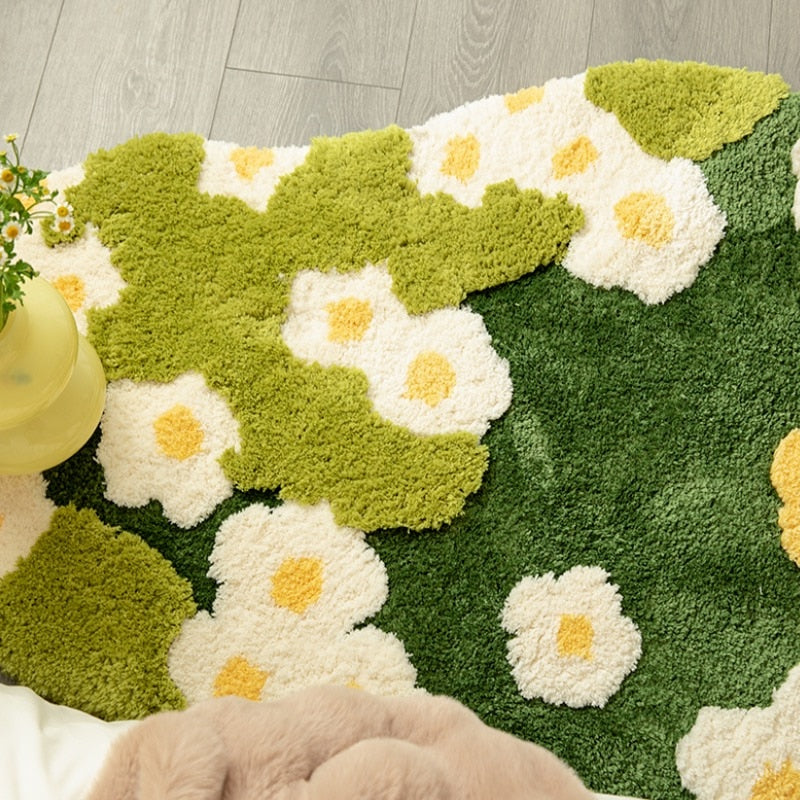 Green Garden Rug