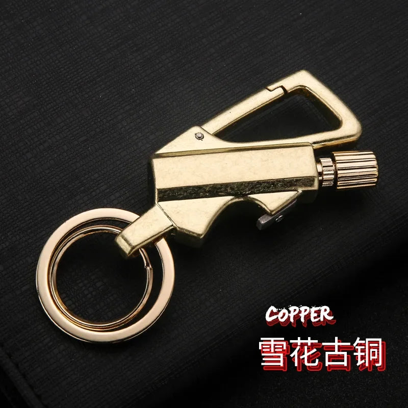 FlareKey – Multifunction Keychain Lighter | Windproof Kerosene Lighter for Outdoor & Everyday Use