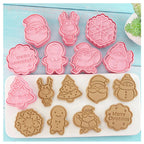SantaCut – Set of 8 Festive Cookie Cutters