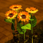 Waterproof Solar Sunflower Lamp for Garden & Terrace