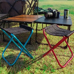 MobiloCamp Folding Stool | Ultralight & Collapsible | 262g | For Camping, Hiking & Festivals
