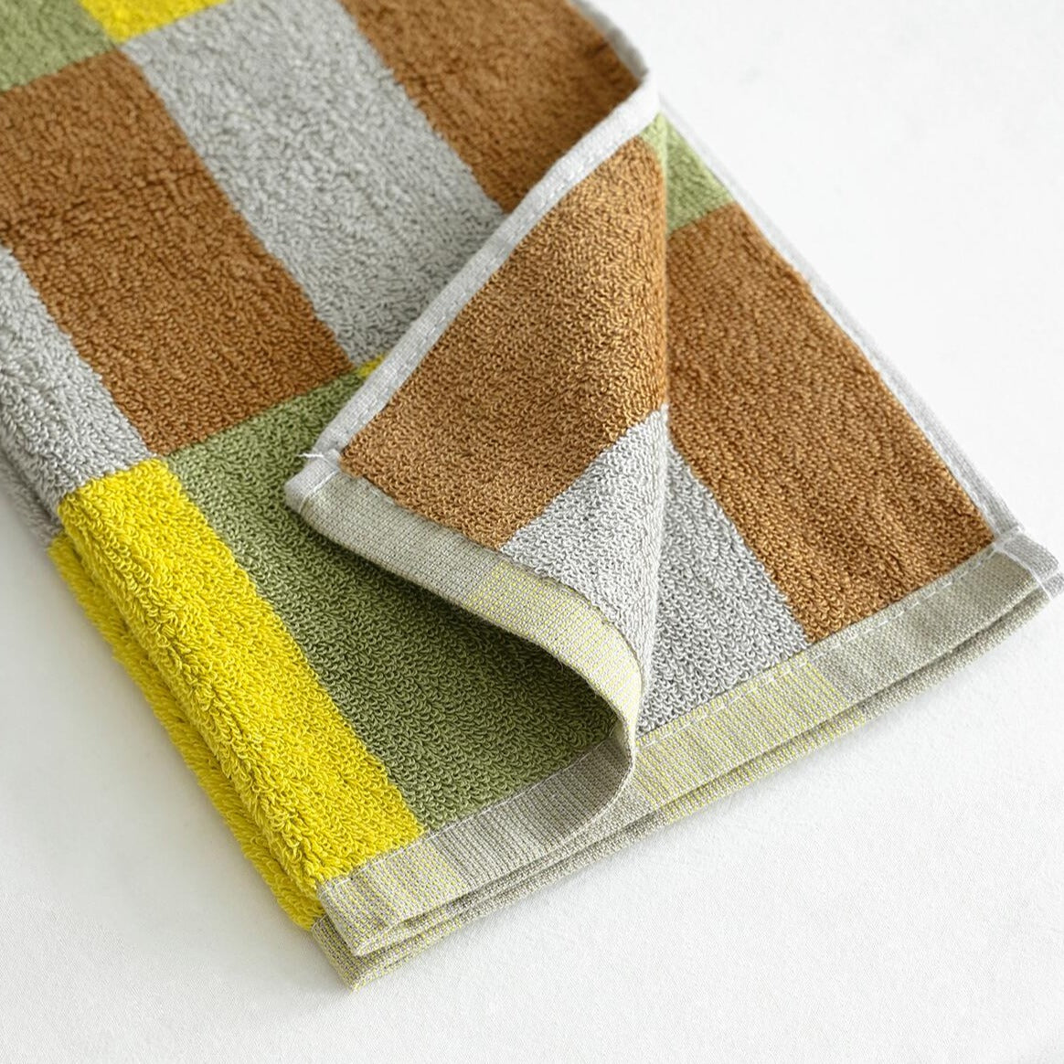 Colour Block Towels - Small Tile
