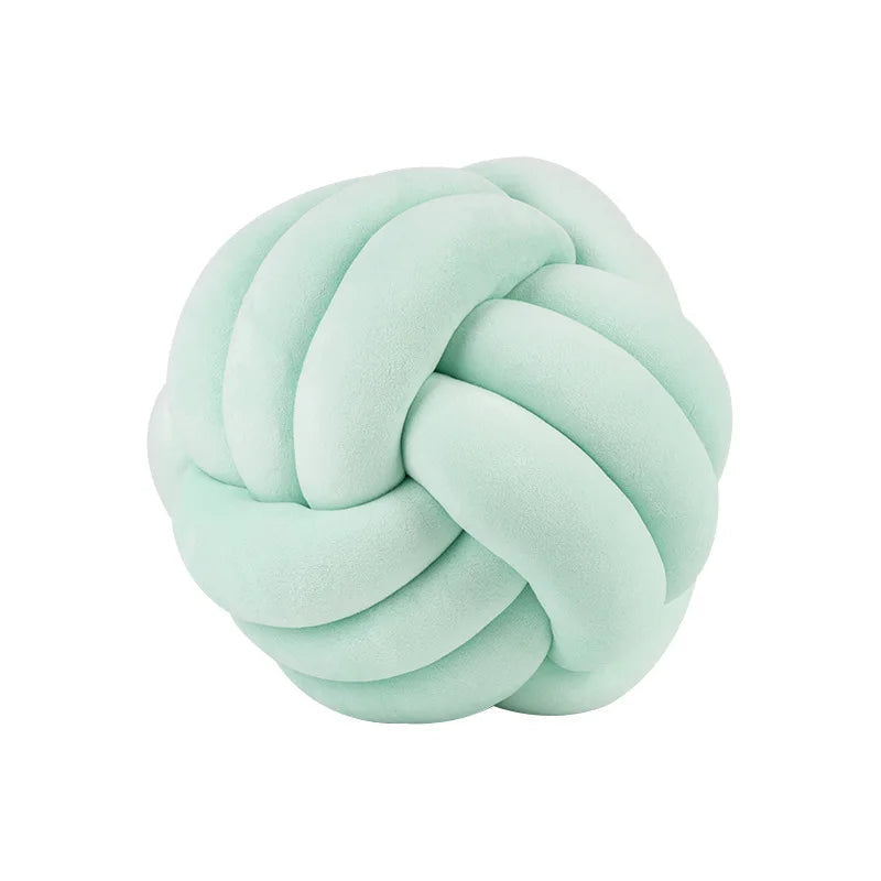 Plush Knot Cushion (Velvet)