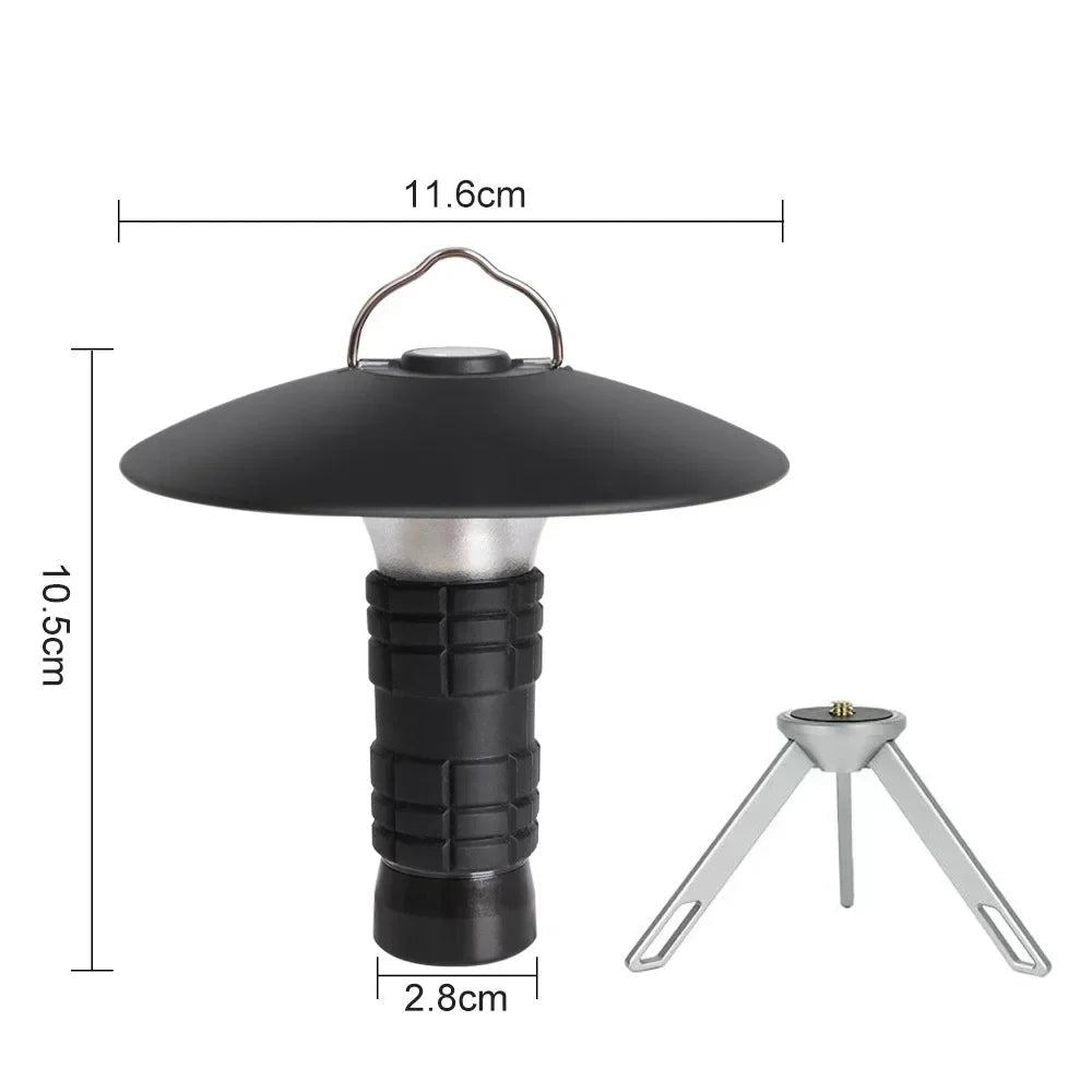 Lumavox LED Camping Lamp | 300 Lumens & Battery | 3 Light Modes & Tripod Compatible | Compact & Sturdy