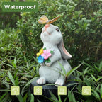 Butterfly and Flower Hare Garden Light