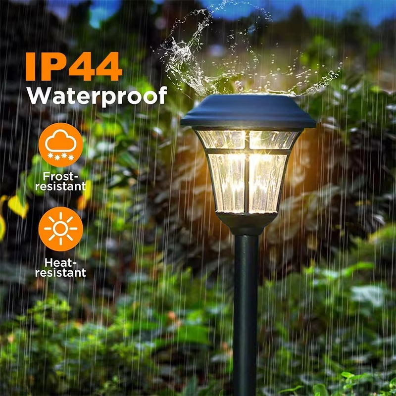Solar LED Waterproof Ground Lights for Outdoor Gardens and Pathways