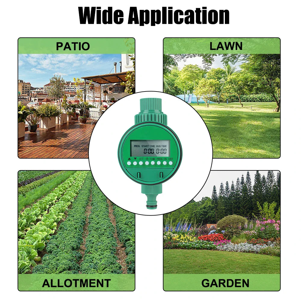 Automatic Irrigation Control – Smart Garden Water Timer for Home