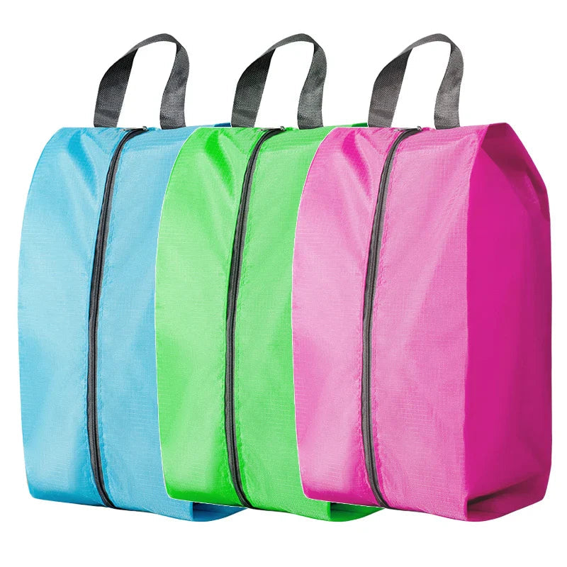 PACKSHOES Travel Shoe Bag | Water Repellent & Dustproof | With Zipper | Available in 3 Sizes & 6 Colors