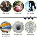 Garden Spiral Drill Head