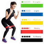 Portable Resistance Bands for Strength Training Yoga Pilates and Home Workouts