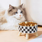 Luxury bowl with high leg for dogs and cats