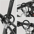 Anti-Theft Secure Steel Bicycle Safety Lock