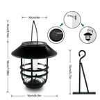 Solar Wireless Waterproof Flickering Sun Flame Lantern Light | - WallLant