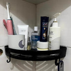 AQUAFIX Self-Adhesive Shower Organizer – Strongly adhesive, drill-free & waterproof