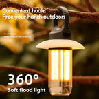Lumenity Camping Lamp | 360° Light & Power Bank | Solar & USB-C | Compact & Rechargeable