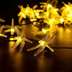 Solithia Dragonfly Light String | Solar | 8 Modes | IP65 Weatherproof | 5m 20 LEDs