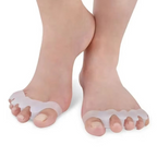 Soft Silicone Toe Separators for Bunion Relief and Alignment, 1 Pair