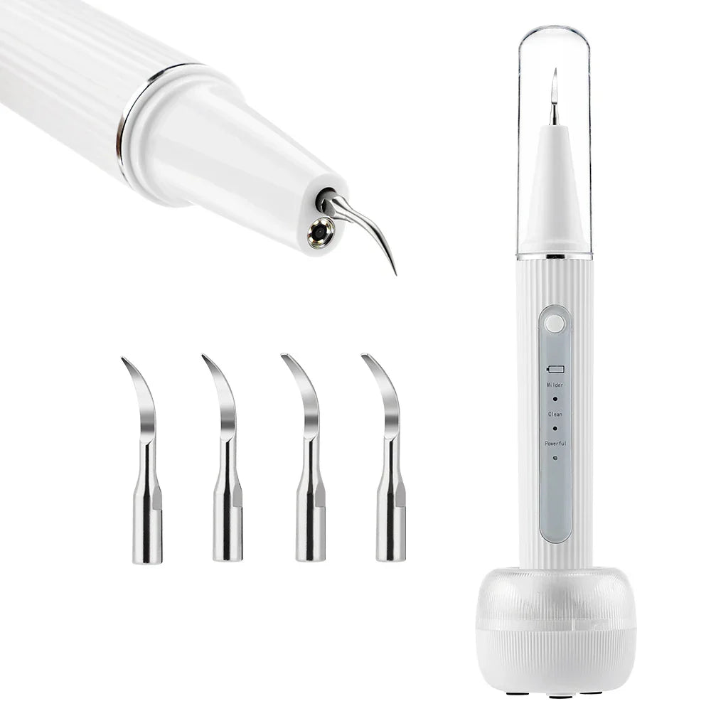 ClearView Ultrasonic Tooth Cleaner – With Screen and Effective Tartar Removal