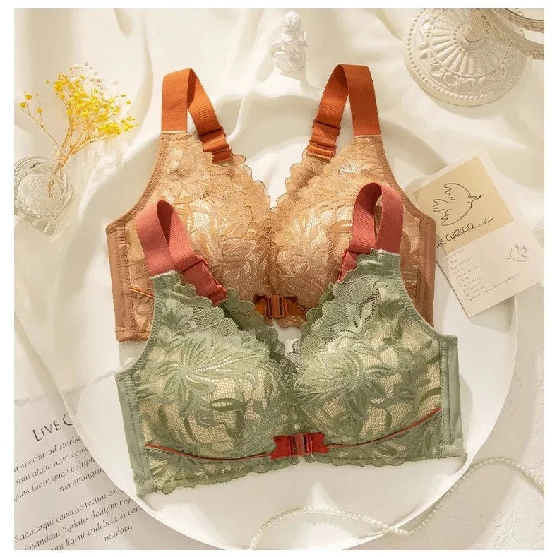 Amber | Wirefree bra with front closure