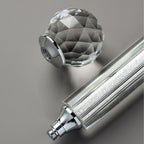 Rotatable Crystal Wine Glass Holder