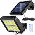 Solivor Solar Light with Motion Sensor | Wireless & Weatherproof | 3 Modes | 100 COB LEDs