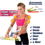 Upper Body and Forearm Strength Training Device for Grip and Wrist Power