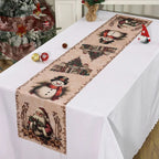 FestiLoom Christmas Table Runner | "Merry Christmas" Design | 100% Polyester | Festive Decor for Christmas & New Year 2025/2026