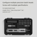 Mini Electric Screwdriver Set with Type-C Charging, 850 mAh Battery and 220 rpm