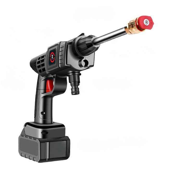 Portable mobile high-pressure cleaning system