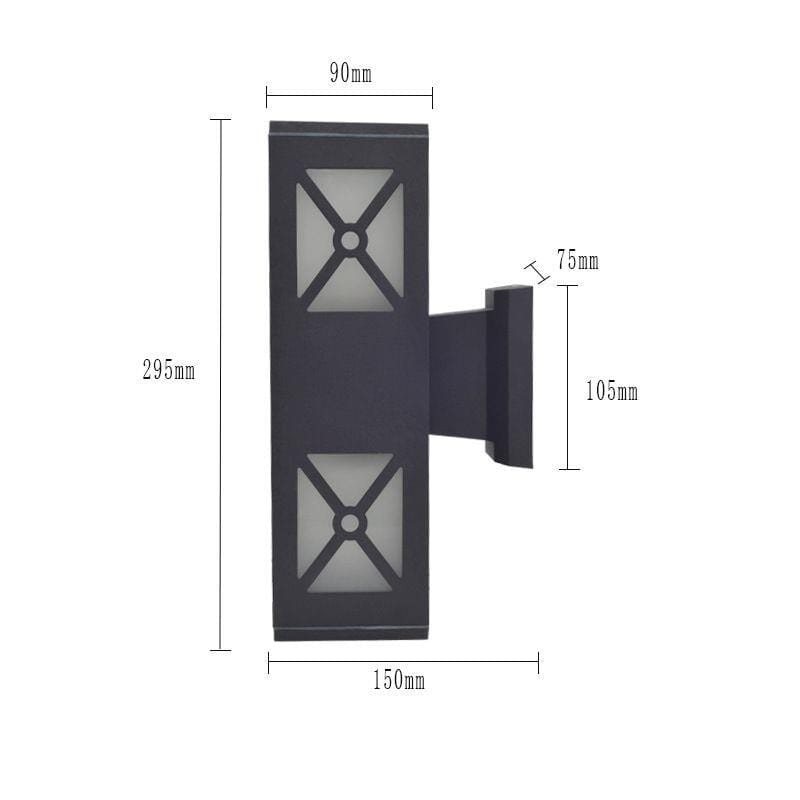 SkyGlow Outdoor LED Wall Light