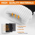 ThermaGrip Heat Resistant Grill Glove | Silicone & Cotton | Non-slip & fireproof up to 800 °C | For Grill, Oven & BBQ | 1 Piece