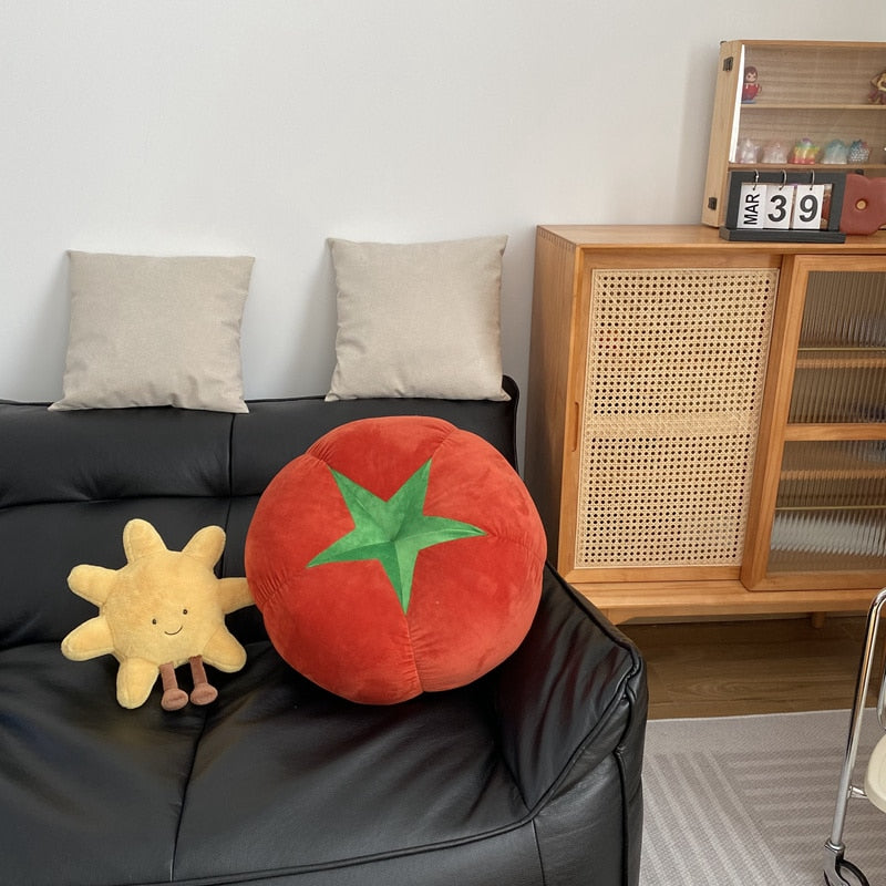 Fluffy Vegetable Cushions