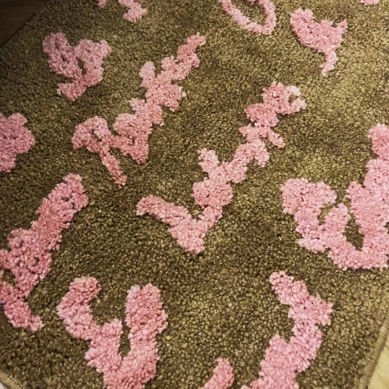 French Phrase Tuft Mat