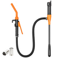 Portable Battery-Powered Oil Transfer Pump with Flexible Hose