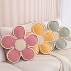 Pastel Fluffy Flower Cushion